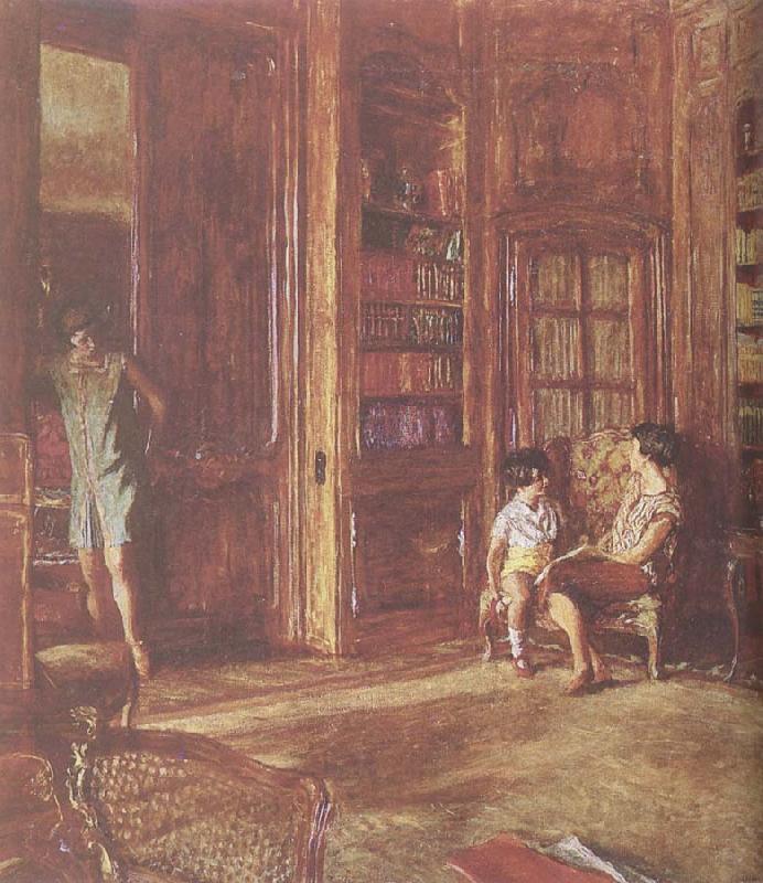 Edouard Vuillard Li the lady and her children China oil painting art